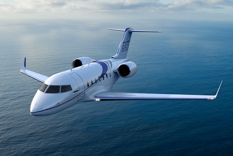 Bombardier Displaying Challenger 650 and Global 6000 at 2016 Singapore Airshow.jpe