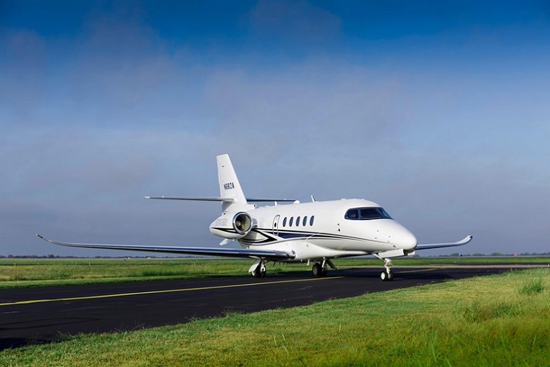 Cessna Citation Latitude At FIDAE 2018.jpg