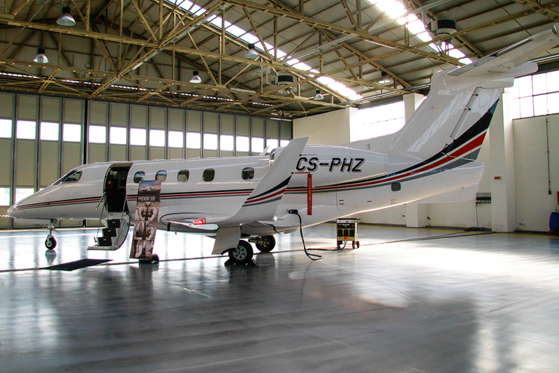 Embraer Florida Delivers 100th Embraer Phenom jet.jpg