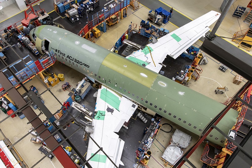 First Airbus ACJ320neo In Final Assembly (1).jpg
