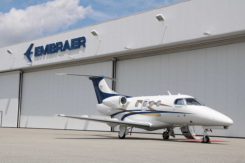 First  Embraer Phenom 100EV Delivered.jpg