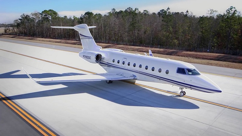 Gulfstream G280 Surpasses 100000 flight hours.jpg