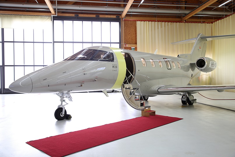 Pilatus Delivers First PC24 To JetFly (1).JPG
